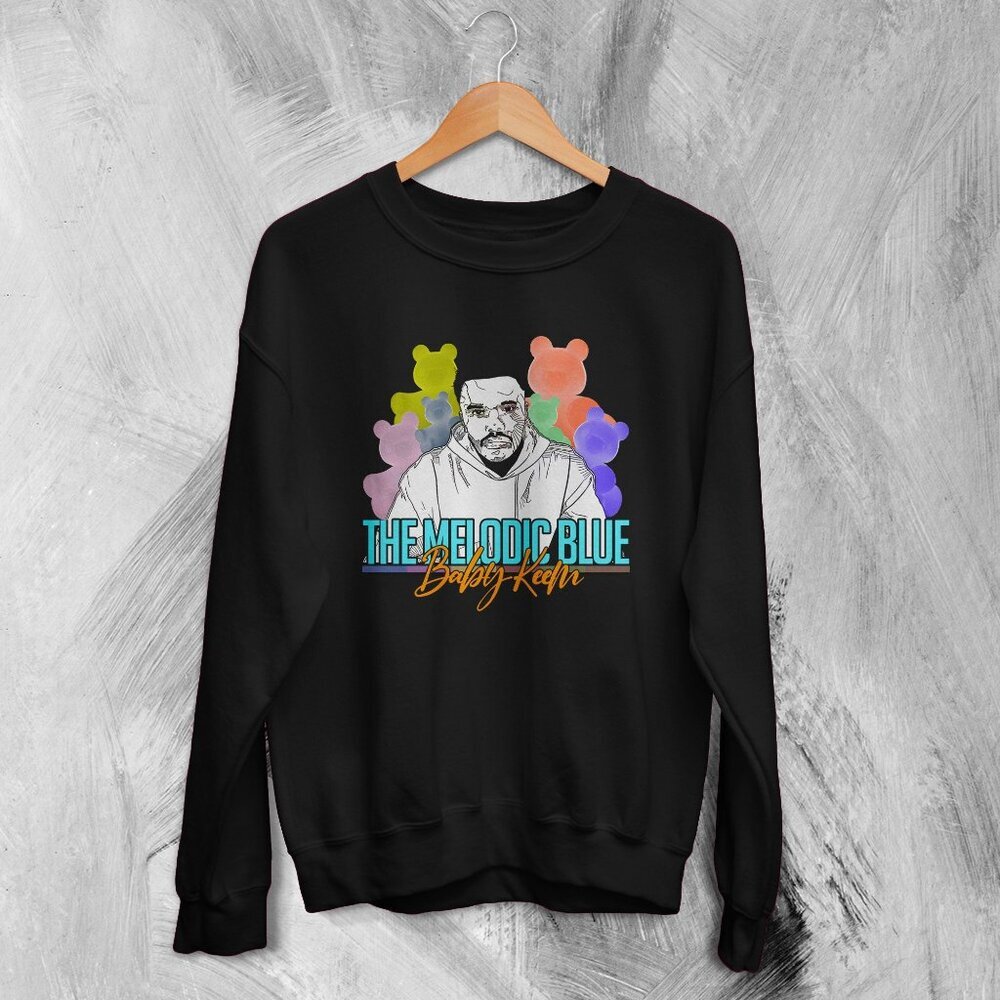Baby Keem Sweatshirt The Melodic Blue Sweater Rapper Music 17